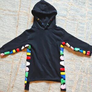 Stella McCartney Kids STELLA LOGO Sweater Dress Black Size 2